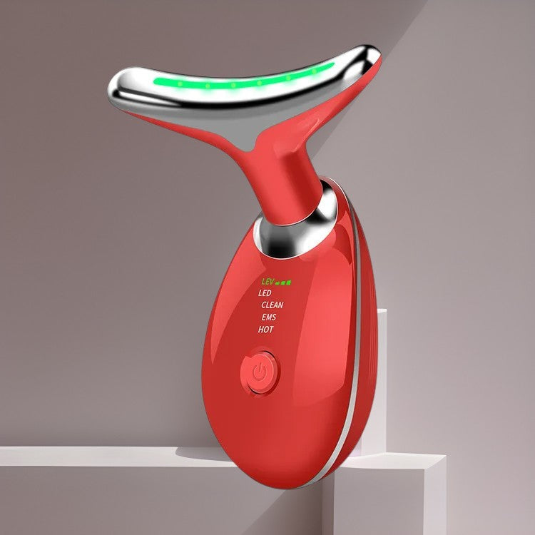 Appareil de Massage et Soin du Cou – Technologie LED, EMS et Chauffage