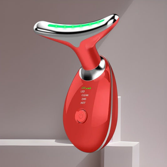 Appareil de Massage et Soin du Cou – Technologie LED, EMS et Chauffage