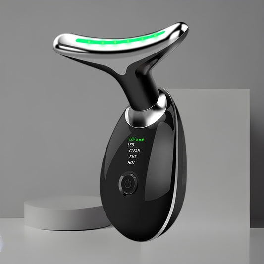 Appareil de Massage et Soin du Cou – Technologie LED, EMS et Chauffage